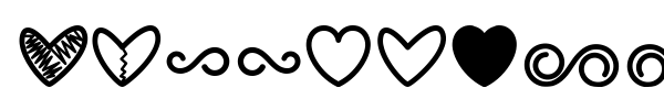 MF Dings 3 font preview